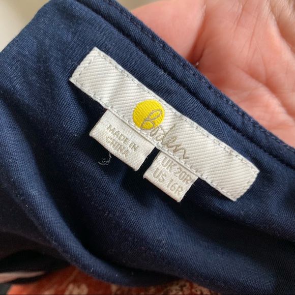 Boden Dreamy Sparrow Dress Size 16 - Picture 10 of 11